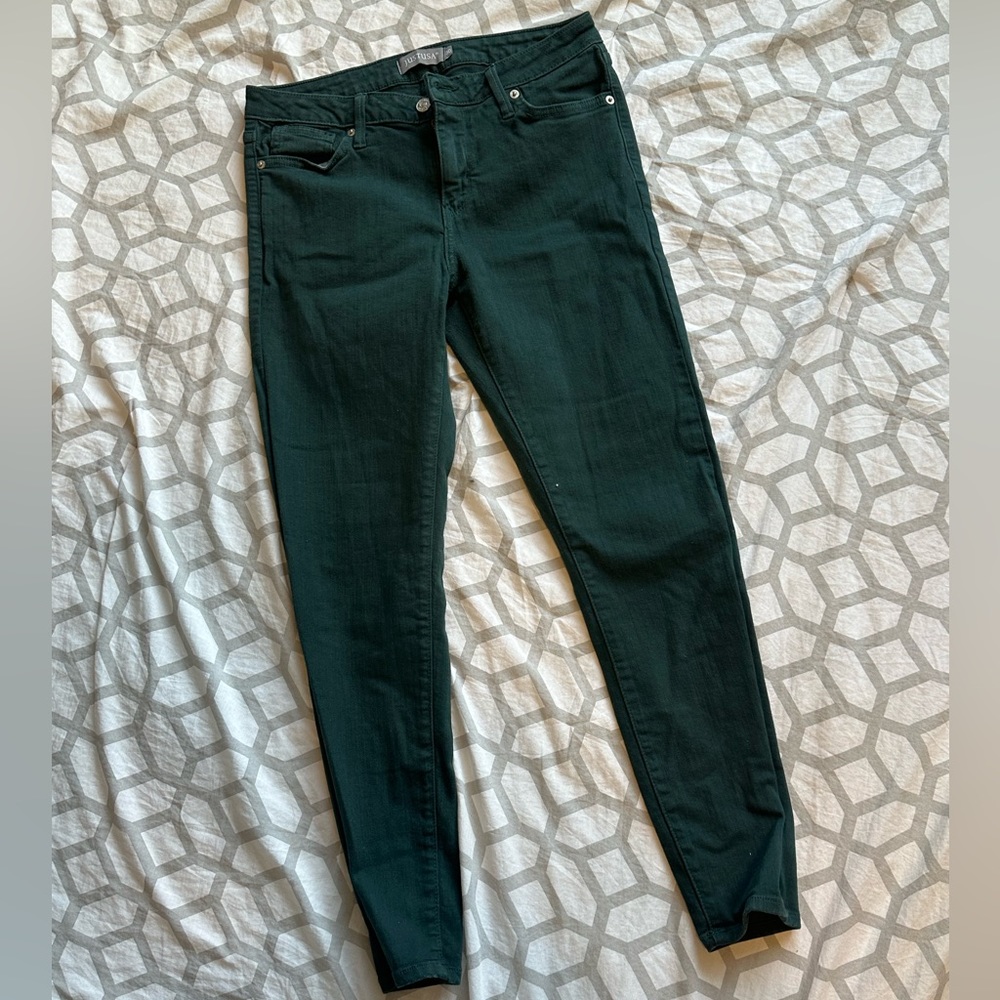 Dark Green Skinny Jeans